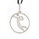 Volleyball player sterling silver pendant. Pendants. Trinkki. Online shopping on My Livemaster.  Фото №2