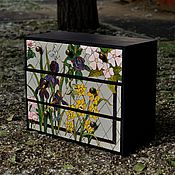 Для дома и интерьера handmade. Livemaster - original item Commode 42x32x18sm "Summer garden". Handmade.