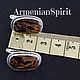 Заказать Серьги ручной работы серебро 925 петерсит Armenian Spirit. Armenian Spirit. Ярмарка Мастеров. . Серьги классические Фото №3