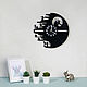 Wall clock with led light from star Wars record. Backlit Clocks. Vinyl Record Lights (vinyllights). Online shopping on My Livemaster.  Фото №2