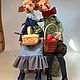 Собачка. Кукла ручной работы. Коллекционная кукла. Интерьерная кукла. Larsen.dolls. Ярмарка Мастеров.  Фото №4