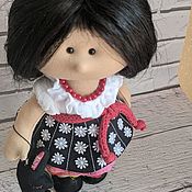 Интерьерная текстильная куколка
