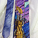 Men's silk tie 'Winter knight'. Ties. Kenaz silk (KENAZ). Online shopping on My Livemaster.  Фото №2