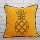 Серия "Explosive Pineapple" Цвет Желтый, Подушки, Москва,  Фото №1