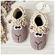 Тапки вязаные на войлочной подошве «Барашки». Тапочки. Sunny_funny_gifts. Ярмарка Мастеров.  Фото №6