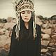 Indian headdress - Spring Dawn. Subculture hats. Elektra D'ajon. My Livemaster. Фото №5