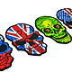 Patch on clothing British flag Skull chevron, patch. Patches. shevronarmy. My Livemaster. Фото №5