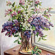  spring bouquet. Oil. Original, Pictures, St. Petersburg,  Фото №1