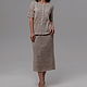 100% linen Summer suit . FREE SHIPPING BY POST OF RUSSIA. Suits. Exclusive linen jersey from Elena. My Livemaster. Фото №4