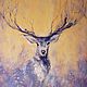 Silver Deer. Pictures. Walperion Paintings. Online shopping on My Livemaster.  Фото №2