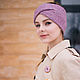 Широкая двойная повязка на голову. Повязки. DUET. Handmade accessories. Интернет-магазин Ярмарка Мастеров.  Фото №2