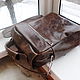 Bag purse tablet leather with engraving to order. Tablet bag. Innela- авторские кожаные сумки на заказ.. My Livemaster. Фото №4