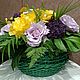 Композиция из пионов. Композиции. Flo-boutique.ru. Ярмарка Мастеров.  Фото №6