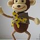 обезьянка Шалунья, Мягкие игрушки, Кострома,  Фото №1