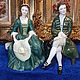 Винтаж: Леди и Джентльмен из Уильямсбурга.Royal Doulton.Статуэтка.Англия, Статуэтки винтажные, Тамбов,  Фото №1