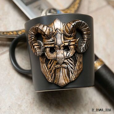 Посуда ручной работы. Ярмарка Мастеров - ручная работа Кружка ВИКИНГ. Handmade.