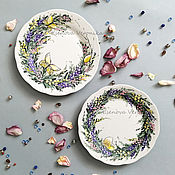Тарелки для декора Мандала счастья набор тарелок для стены подарок