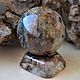 Aventurine quartzite ball with garnet, 81 mm. Ball. Beautiful magic stones (silakamnia). My Livemaster. Фото №5