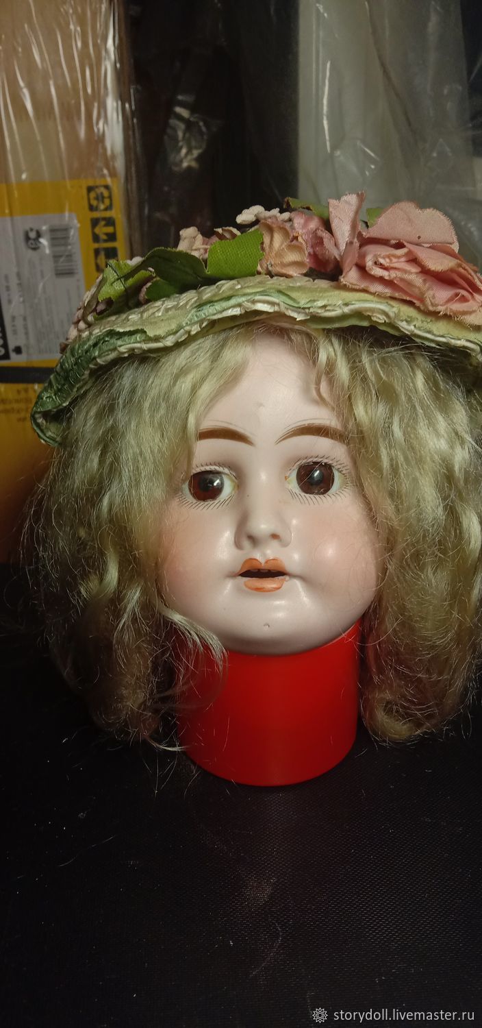 Антикварная немецкая кукольная голова 1902 – заказать на Ярмарке ...