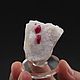 Заказать  Шпинель на кальците Бирма. Kossgems. Ярмарка Мастеров. . Кристаллы Фото №3