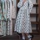 Хлопковое белое платье свободного силуэта. Платья. tara clothes. Интернет-магазин Ярмарка Мастеров.  Фото №2
