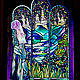 Painting with light/ stained glass painting/ stained glass window to Meet the new day. Pictures. House of the Sun (irina-bast). My Livemaster. Фото №4