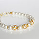 Pulsera de perlas de Swarovski B01. Bracelets. MiaLucia Bridal. My Livemaster. Фото №4