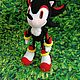 Ёж Шэдоу (Shadow the Hedgehog). Мягкие игрушки. Боченкова Анна (lolki). Ярмарка Мастеров.  Фото №4
