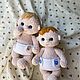 Вязаная игрушка кукла малыш пупс вязаный малыш амигуруми, Амигуруми куклы и игрушки, Тамбов,  Фото №1