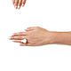 Кольцо крупное белое с кварцем, купить кольцо с камнем подарок. Кольца. Irina Moro (Ирина Моро украшения). Ярмарка Мастеров.  Фото №4