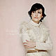 Felted vest ivory color 'Tenderness'. Vests. Oksana Vladarskaya. Online shopping on My Livemaster.  Фото №2