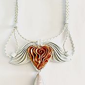 Украшения handmade. Livemaster - original item Necklace: Angel wings. Handmade.