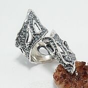 Украшения handmade. Livemaster - original item The Ring is an Author`s Ribbon silver 925 IV0080. Handmade.