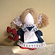 Motanka doll is an assistant in studies, Folk Dolls, Moscow,  Фото №1