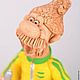 Керамическая фигурка "Казак-лыжник". Статуэтки. CeramicsNClay. Ярмарка Мастеров.  Фото №4