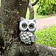 Заказать Совушка с подвижной головой. Клюева Евгения Beautiful Owl. Ярмарка Мастеров. . Войлочная игрушка Фото №3
