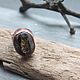 Заказать Резерв Кольцо Медное Бохо Керамика. NadyaBriJewelry. Ярмарка Мастеров. . Кольцо на весь палец Фото №3