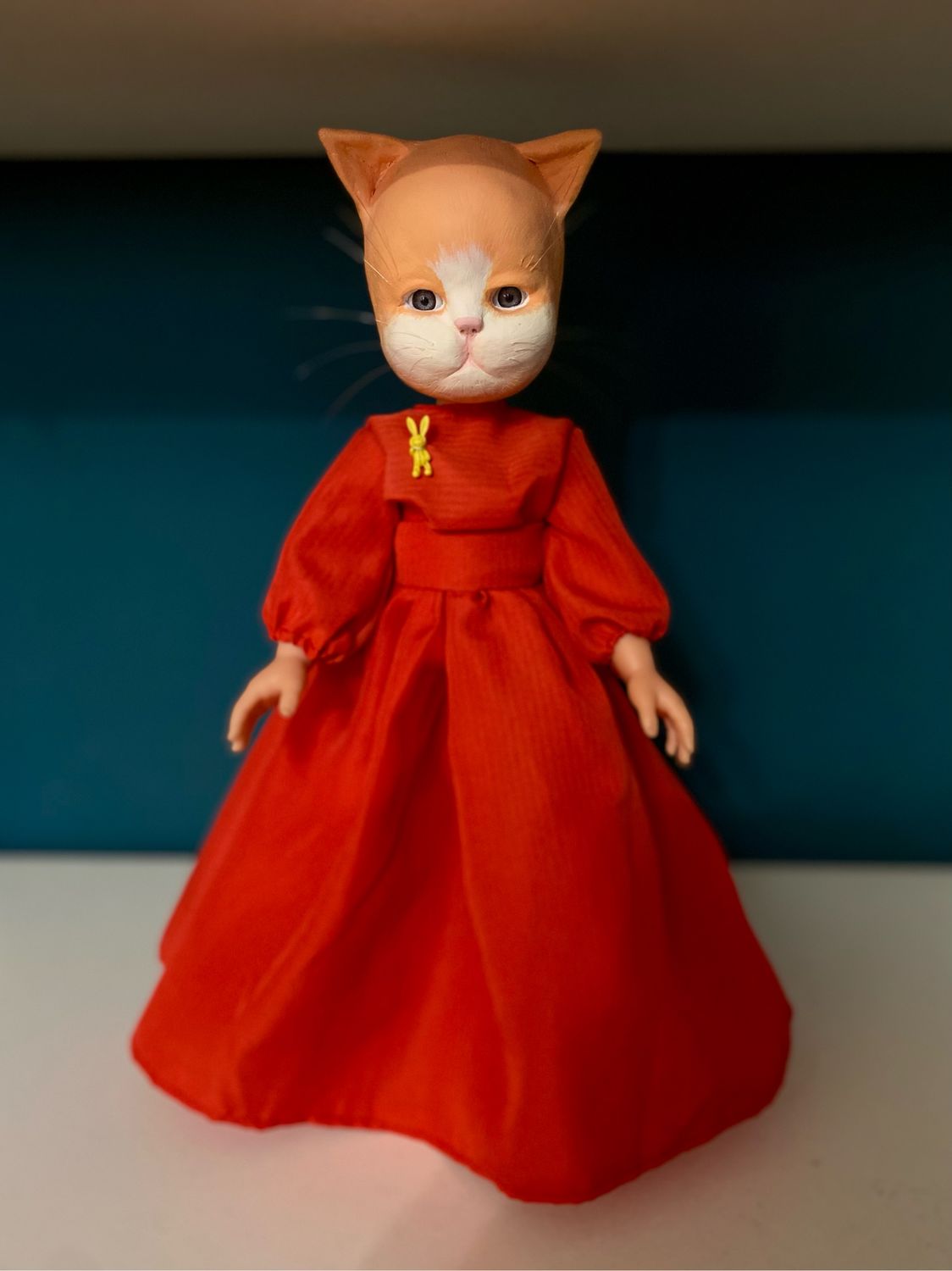 Авторская кукла Кошка в смешанной технике в интернет-магазине на ...