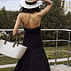 Шляпы белые соломенные женские канотье, Шляпы, Москва,  Фото №1