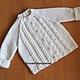 jacket 'Morozko' knitting ed. work, Sweater Jackets, Novokuznetsk,  Фото №1