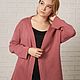 Кардиган женский вязаный из мериноса коралловый кардиган. Кардиганы. Favoritejersey Кардиганы Топы Джемперы. Ярмарка Мастеров.  Фото №5