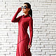 Copy of Red Maxi Dress. Dresses. METAMORPHOZA Veselina. Online shopping on My Livemaster.  Фото №2