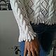 Openwork sweater and braids. Sweaters. asumerkina (asumerkina). My Livemaster. Фото №4