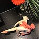 Винтаж: Фигурка "Балерина", фарфор, ручная работа, Германия. Статуэтки винтажные. 'Голландская Вест-Индская компания'. Ярмарка Мастеров.  Фото №5