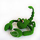 Scorpio. Crochet toy on the frame, Stuffed Toys, Volgograd,  Фото №1