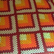 Для дома и интерьера handmade. Livemaster - original item Blankets: Knitted plaid 
