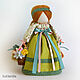 Одолень-трава, славянская кукла, оберег для здоровья, Народная кукла, Самара,  Фото №1