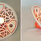 Ceramic lamp 'orange'. Ceiling and pendant lights. Light Ceramics RUS (svetkeramika). My Livemaster. Фото №4