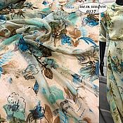 Материалы для творчества handmade. Livemaster - original item Fabrics: 100% SILK CHIFFON - ITALY. Handmade.