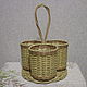 Soporte para cubiertos de mimbre de vid. Utensils. Elena Shitova - basket weaving. Online shopping on My Livemaster.  Фото №2